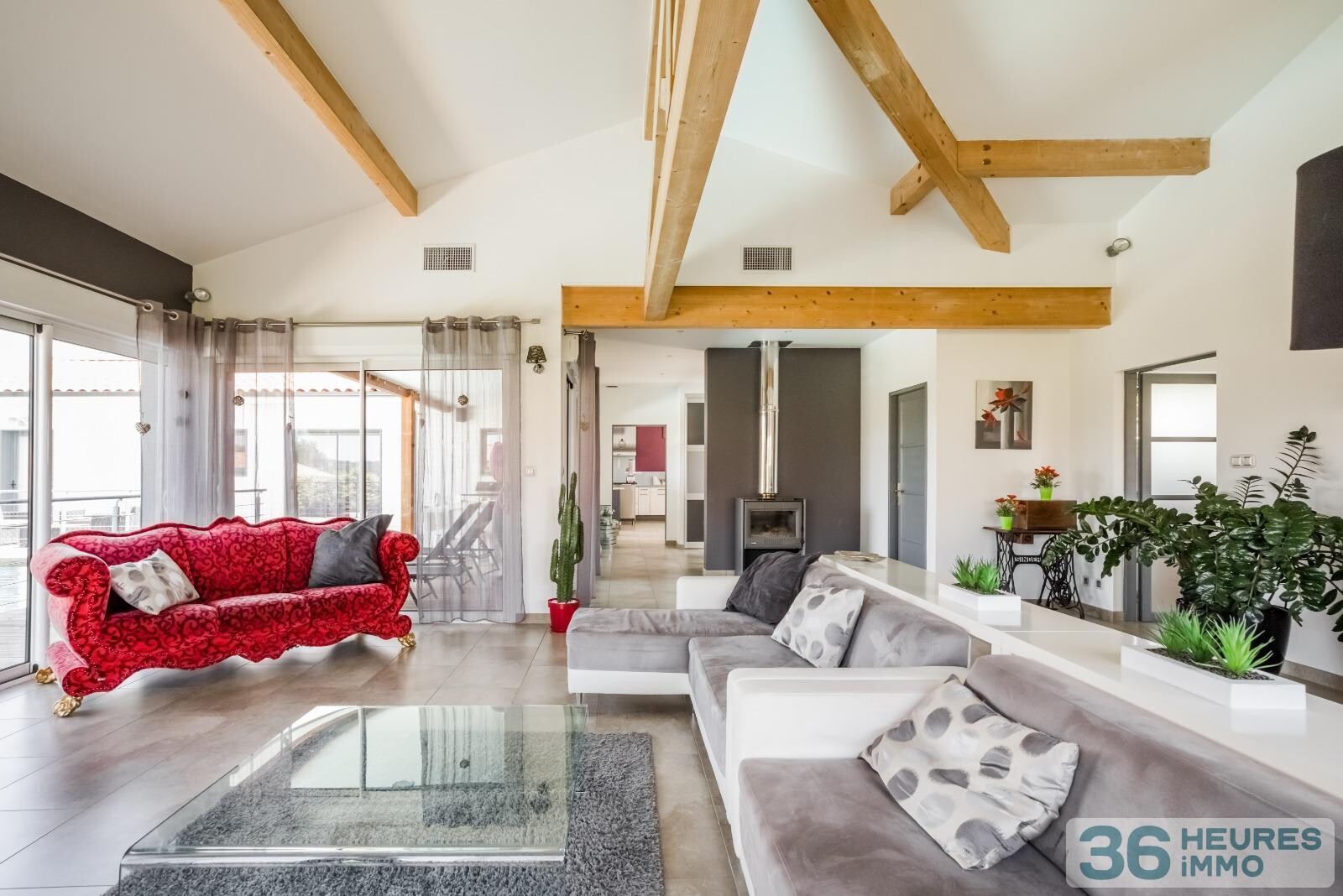 Villa F6 et dépendances