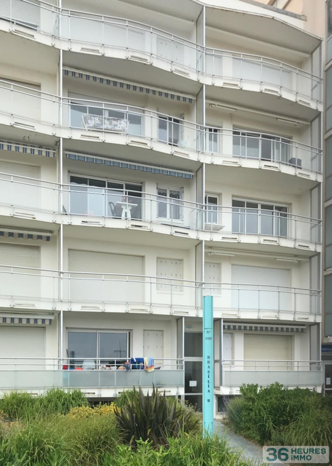 Appartement type 3 face mer