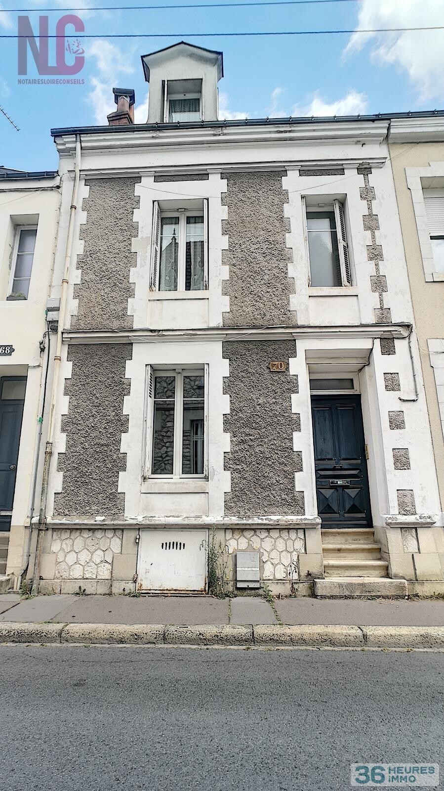 Maison 3-4 chambres, 100 m² habitable et petit jardin 