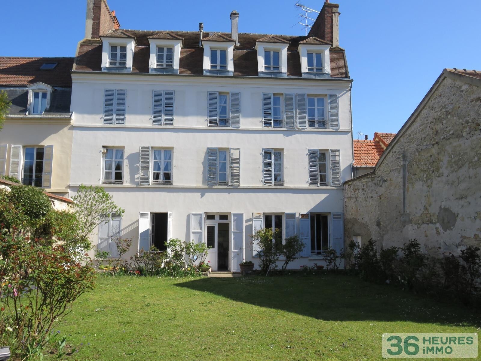 MAISON DE MAITRE DIVISIBLE EN APPARTEMENT + UNE MAISON DE VILLE