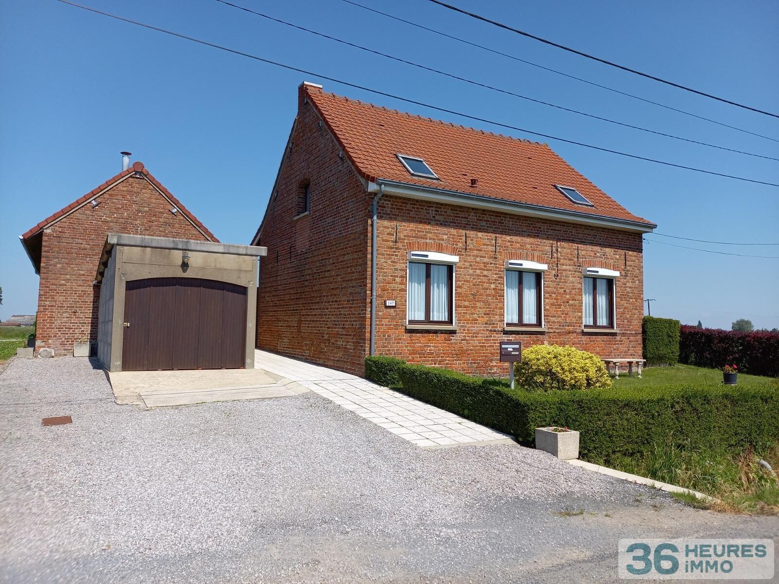 FERMETTE A RENOVER SITUEE EN CAMPAGNE