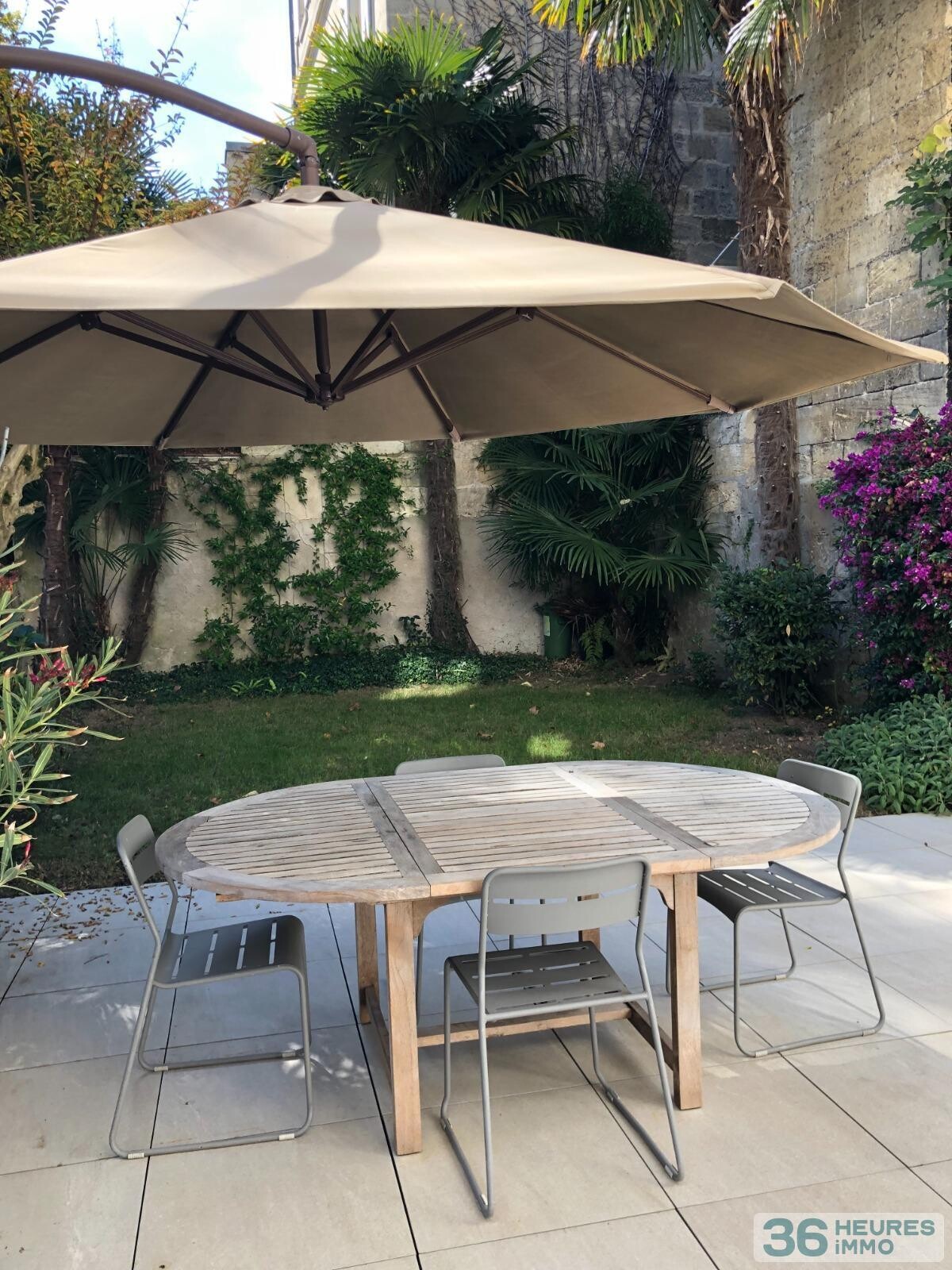 Appartement avec jardin SAINT SEURIN/CROIX BLANCHE