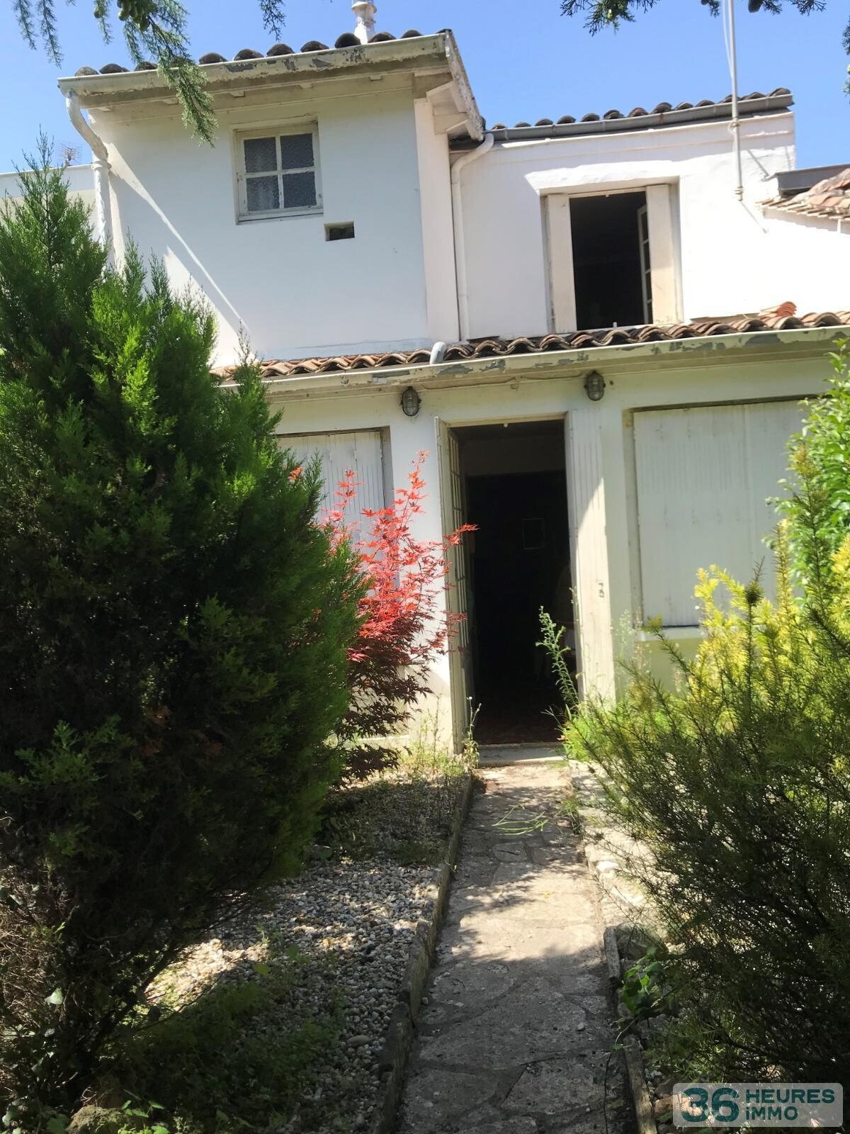 BORDEAUX (33100) - Petite maison 75m2 env à rénover avec jardin et chai 