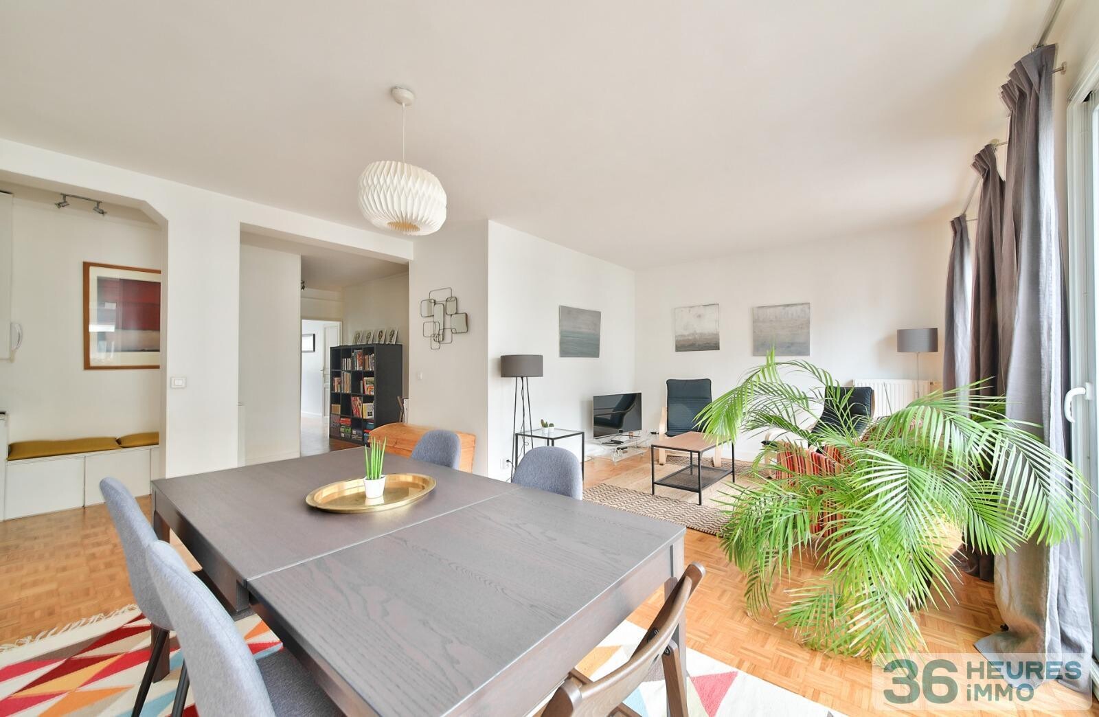 Magnifique appartement traversant 