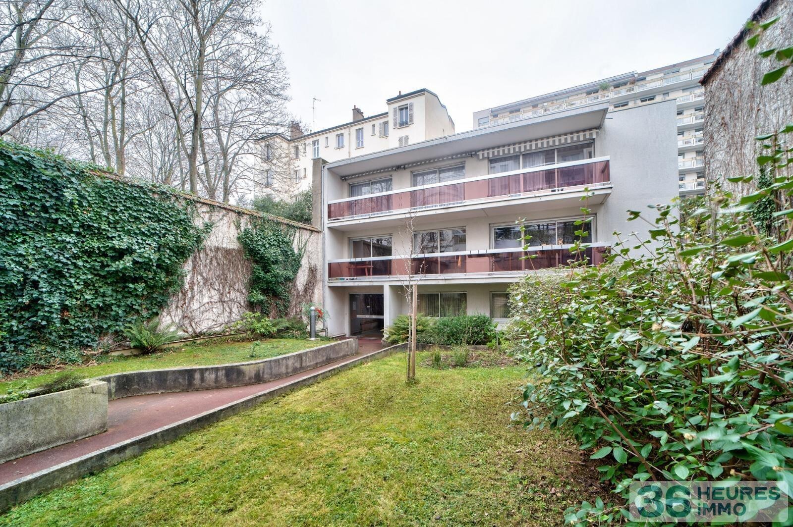 Appartement 2 ch balcon garage cave