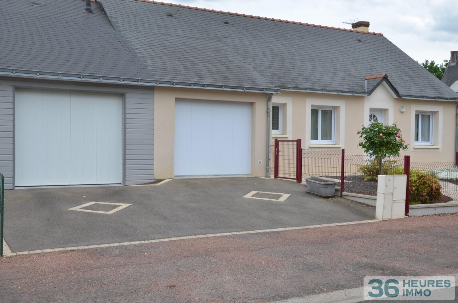 Maison de plain pied avec 3 chambres