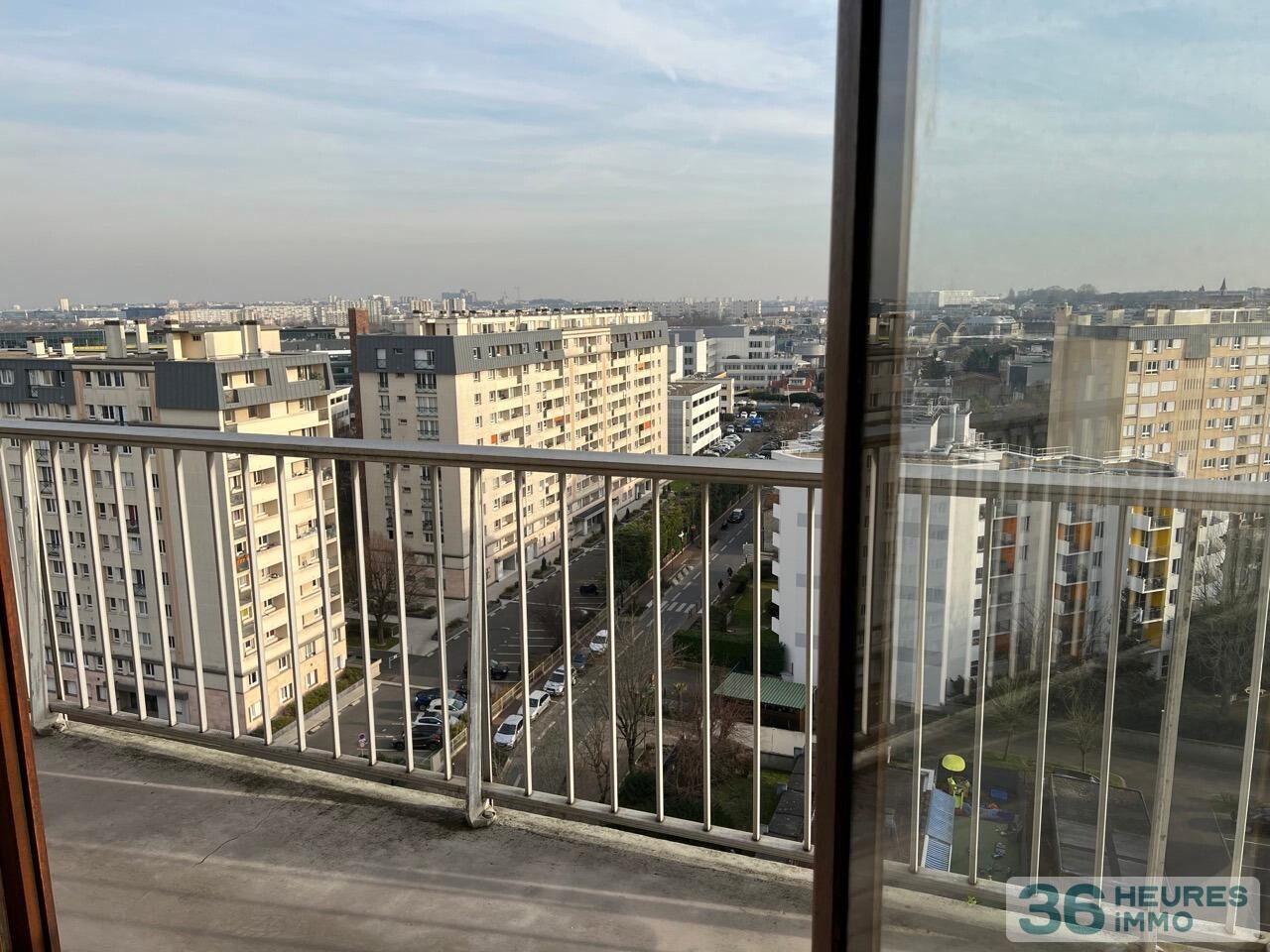 Appartement avec grand balcon 