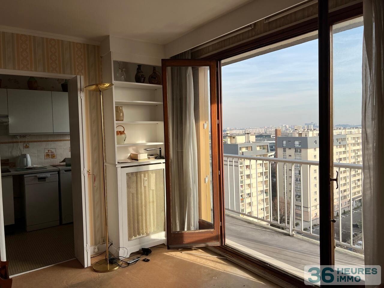 Appartement avec grand balcon 