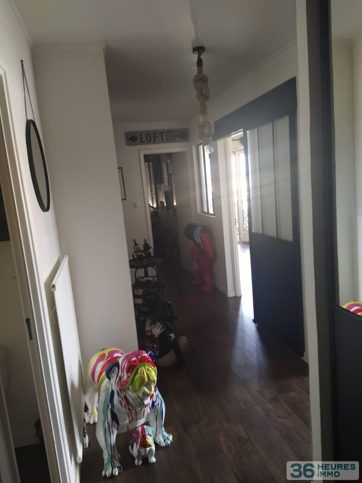 Appartement t3 5ème dernier étage avec ascenseur, vue dégagée