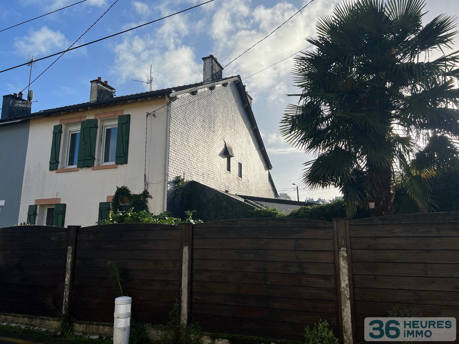 Maison des années 1910 avec jardinet