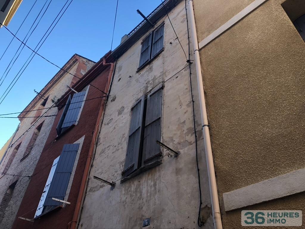 Maison rivesaltes à renover entièrement 