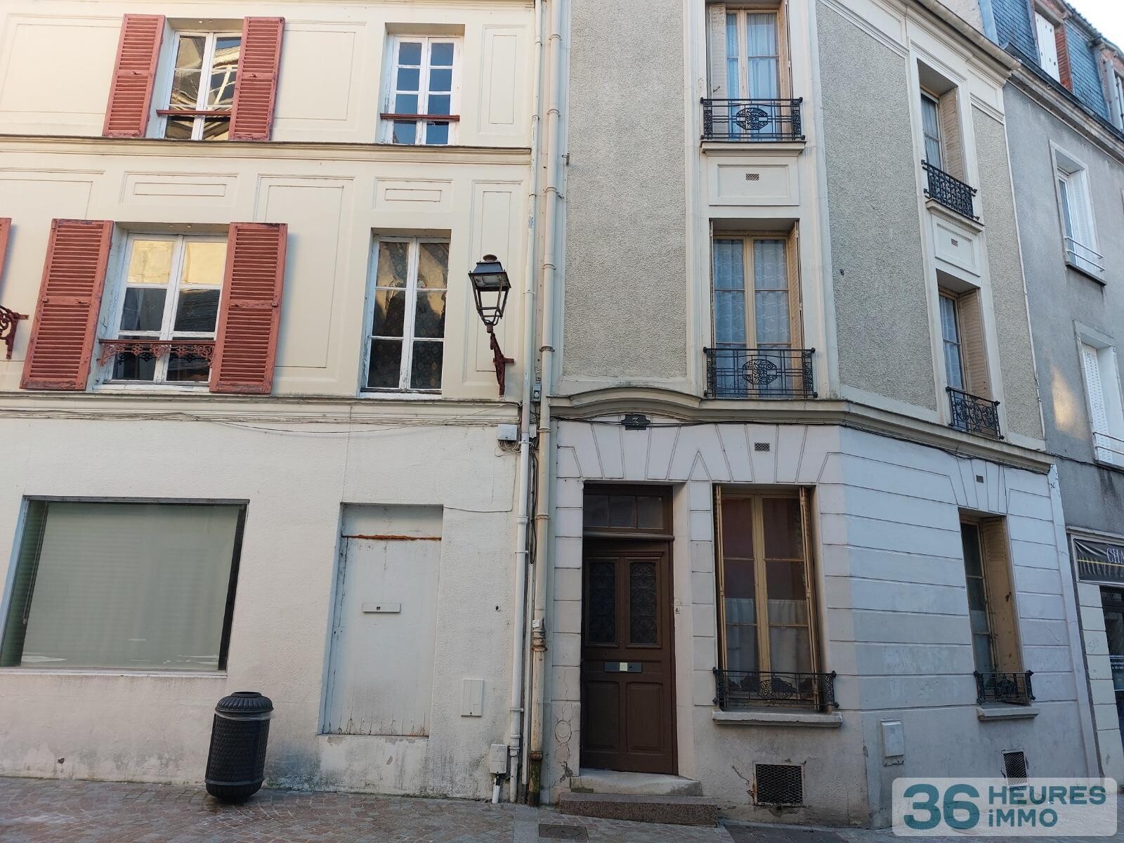 A vendre immeuble libre habitation + local commercial melun 77000