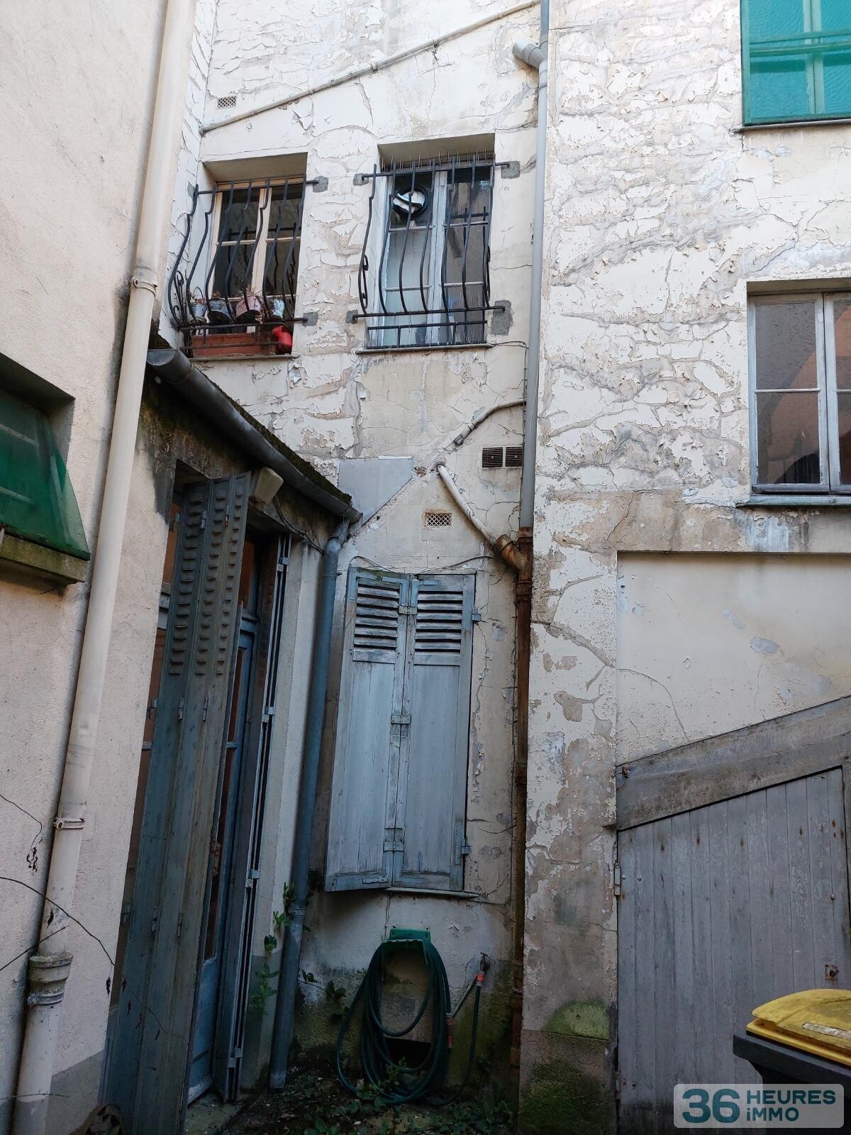 A vendre immeuble libre habitation + local commercial melun 77000