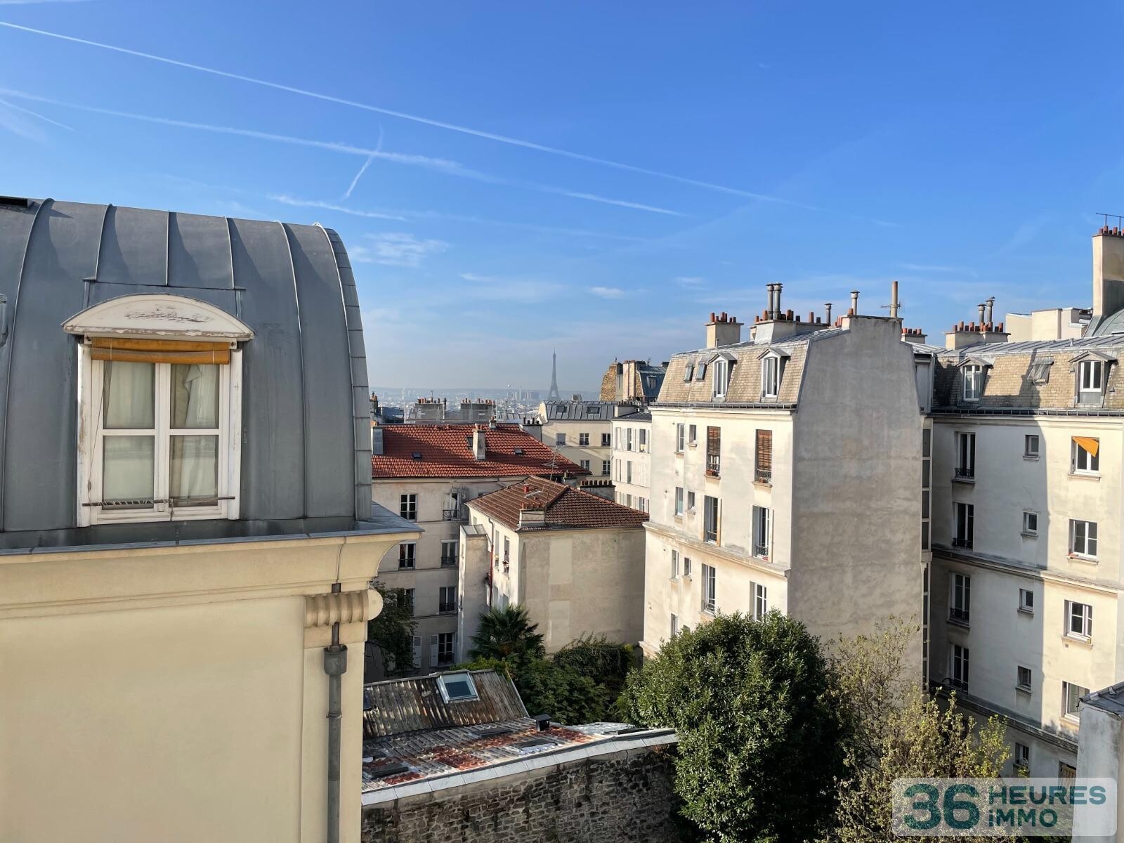 Appartement 2 pièces avec vue montmartre-paris 18eme 