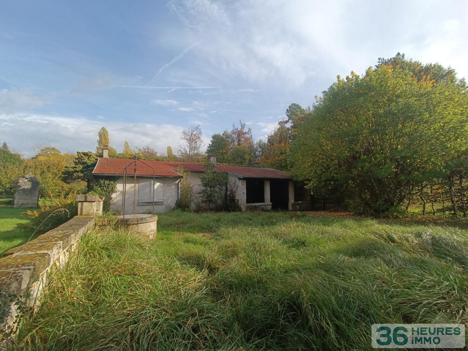 Maison belle vue sur le château