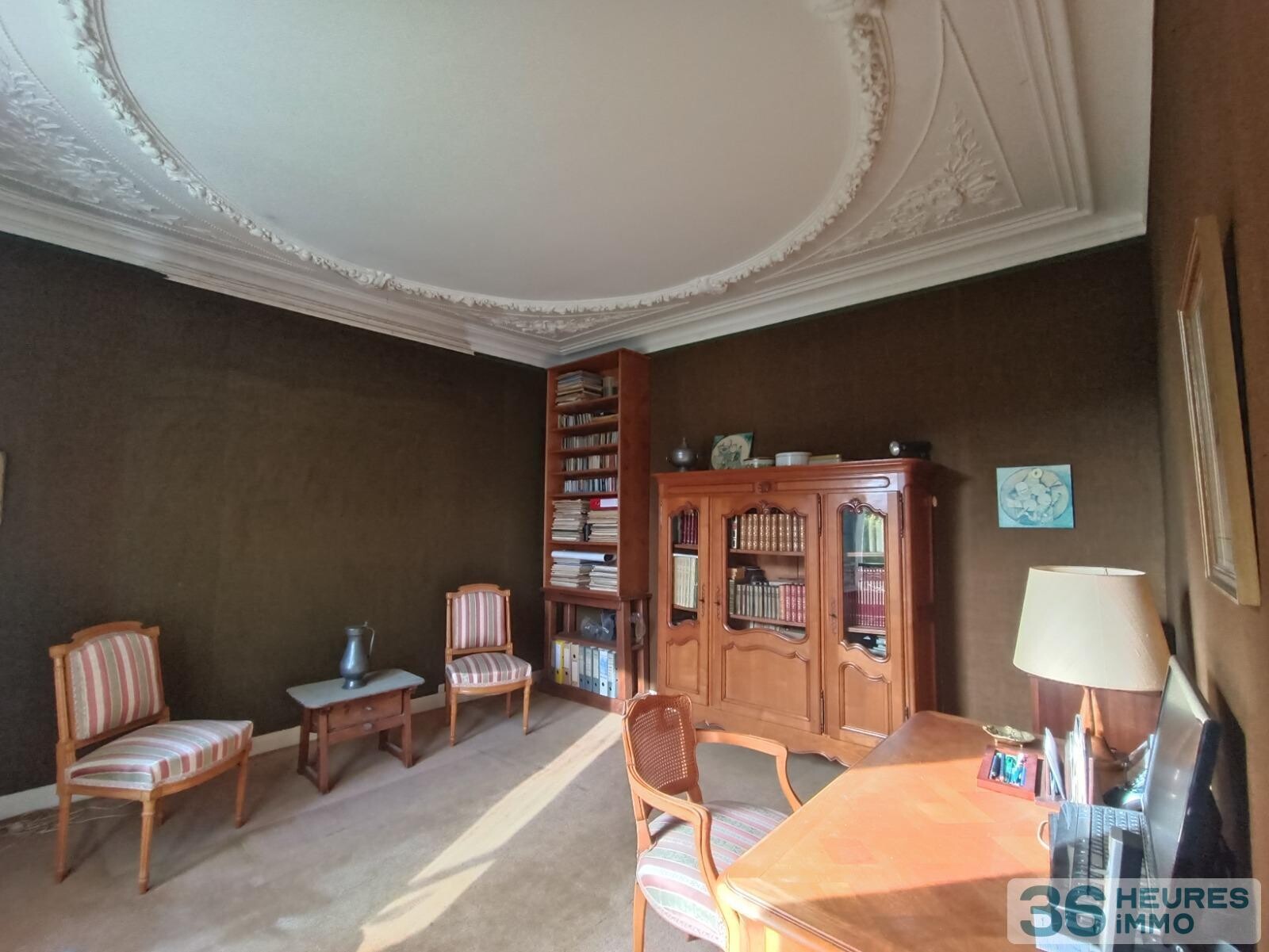 Maison belle vue sur le château