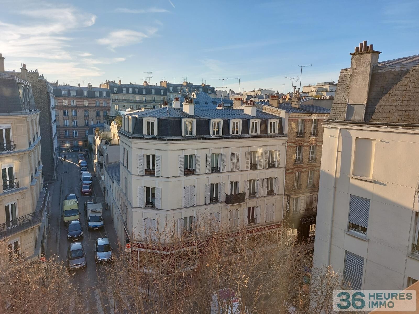 Appartement asnieres type t4 au 5ème étage