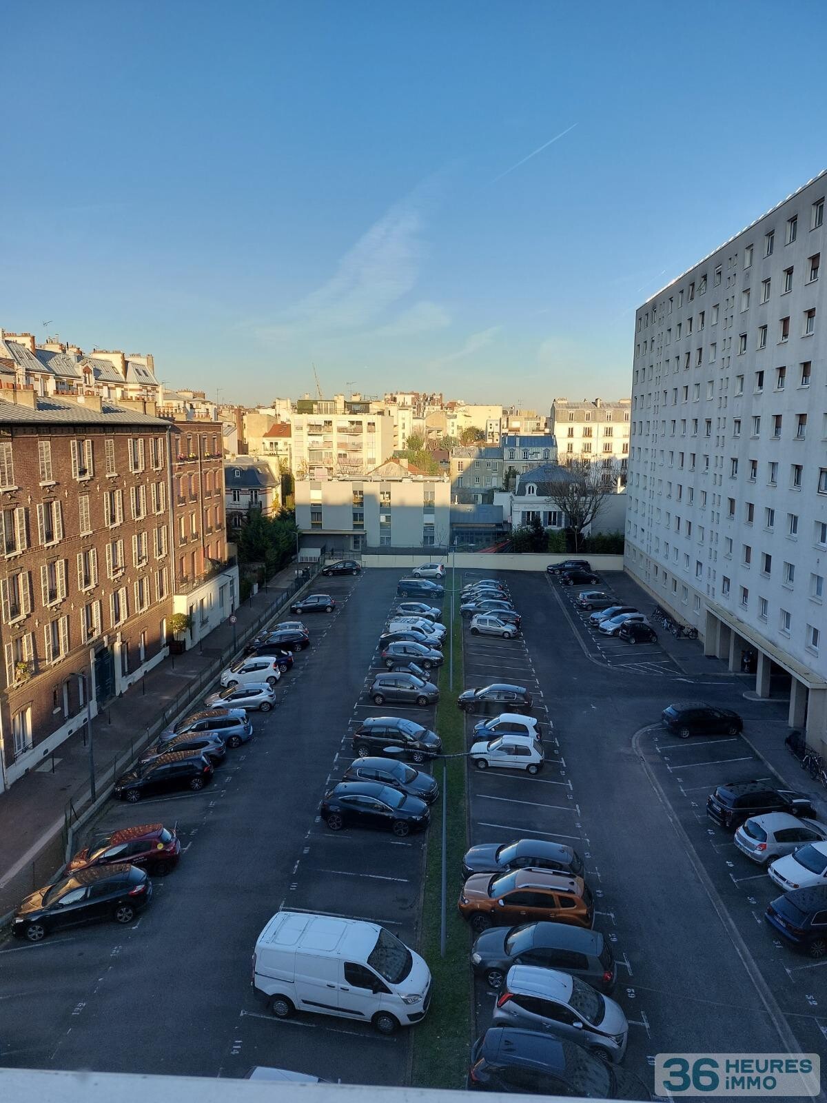 Appartement asnieres type t4 au 5ème étage