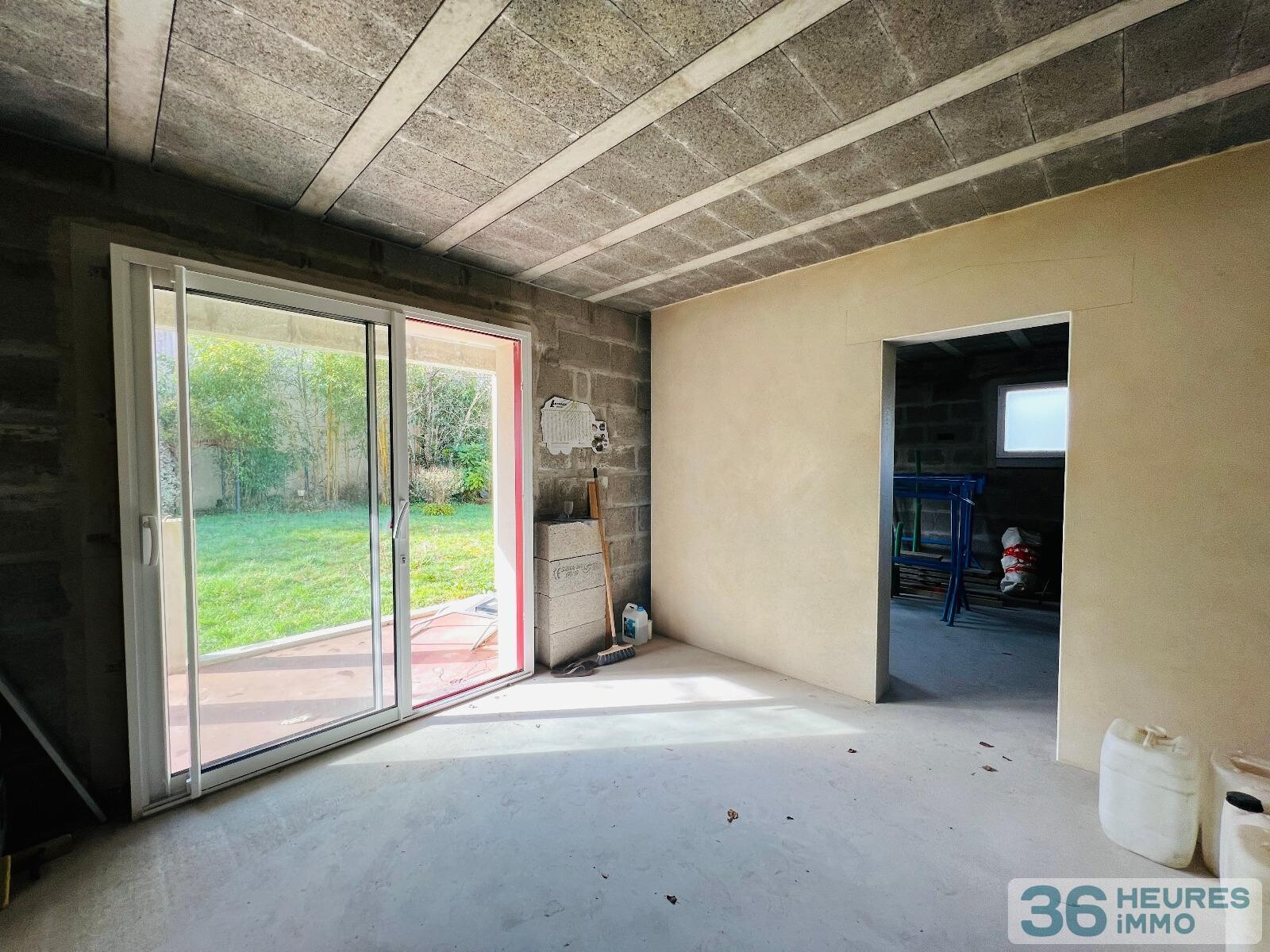 Logement type 2 sur jardin arboré