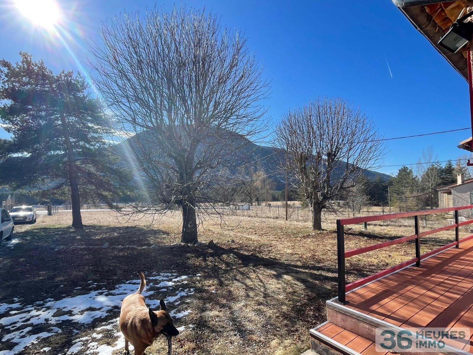 Maison de plain pied 4 pièces sur 1560 m2 de terrain 