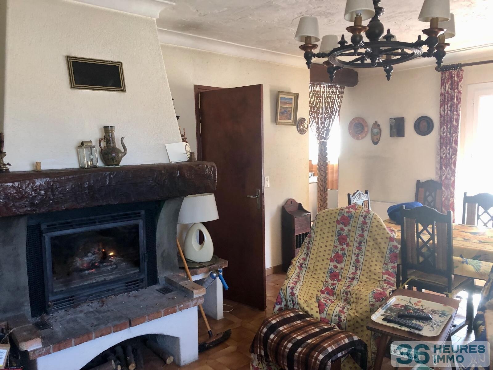 Maison de plain pied 4 pièces sur 1560 m2 de terrain 