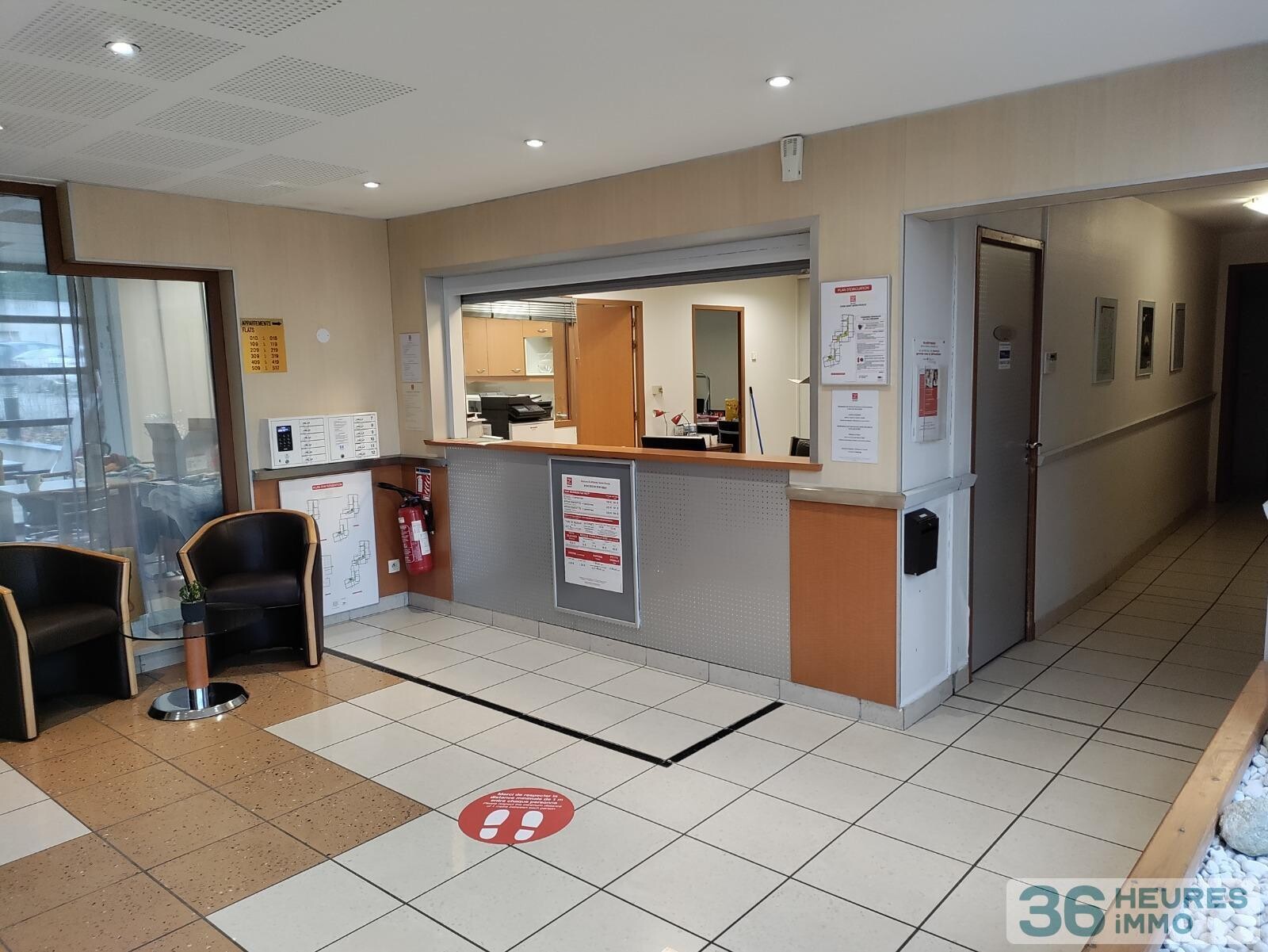 Appartement t2 loué à une résidence hôtelière