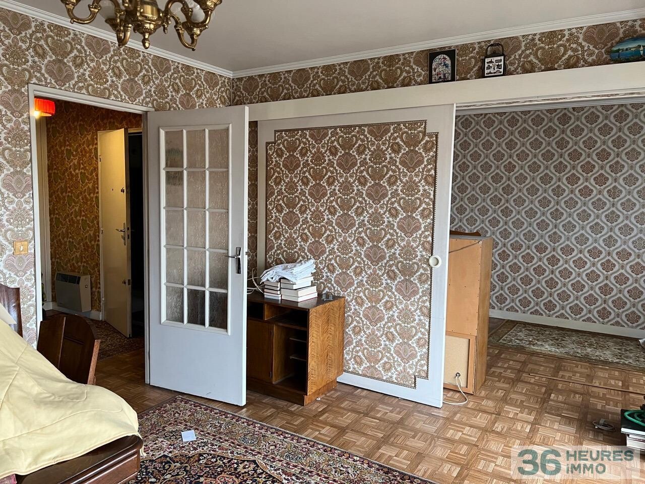 Appartement traversant, balcon