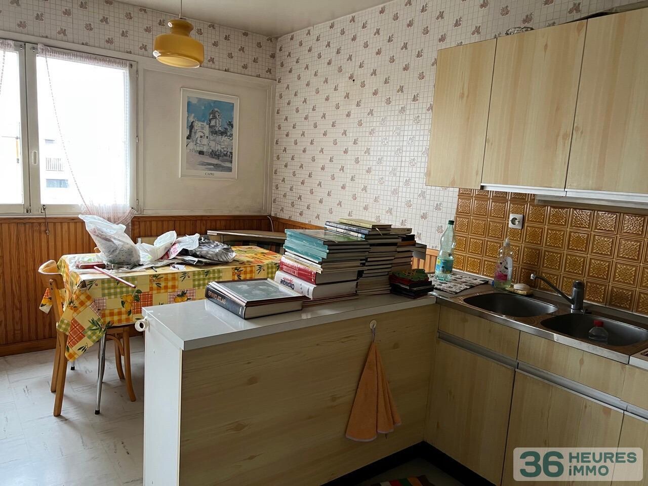 Appartement traversant, balcon