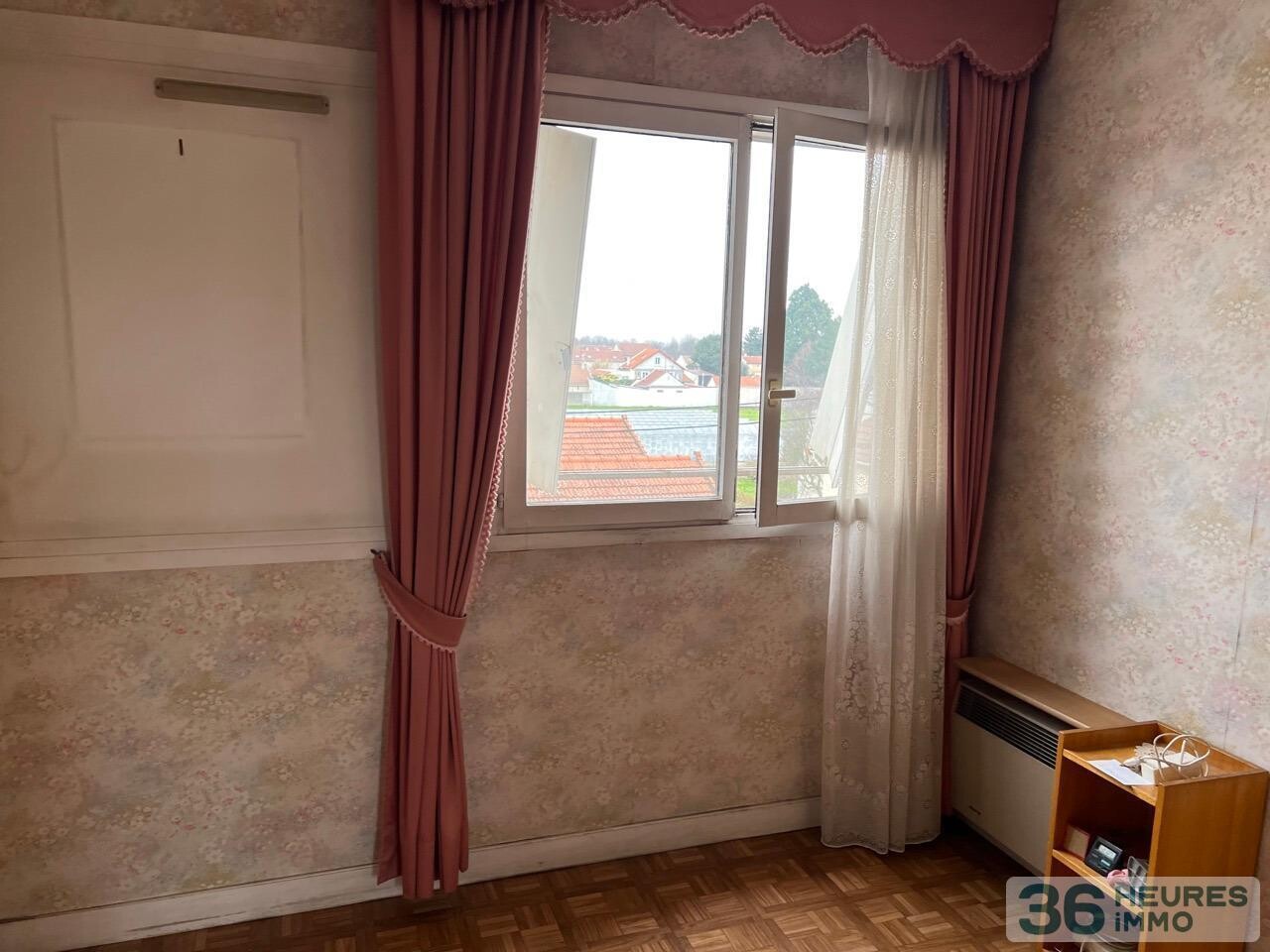 Appartement traversant, balcon