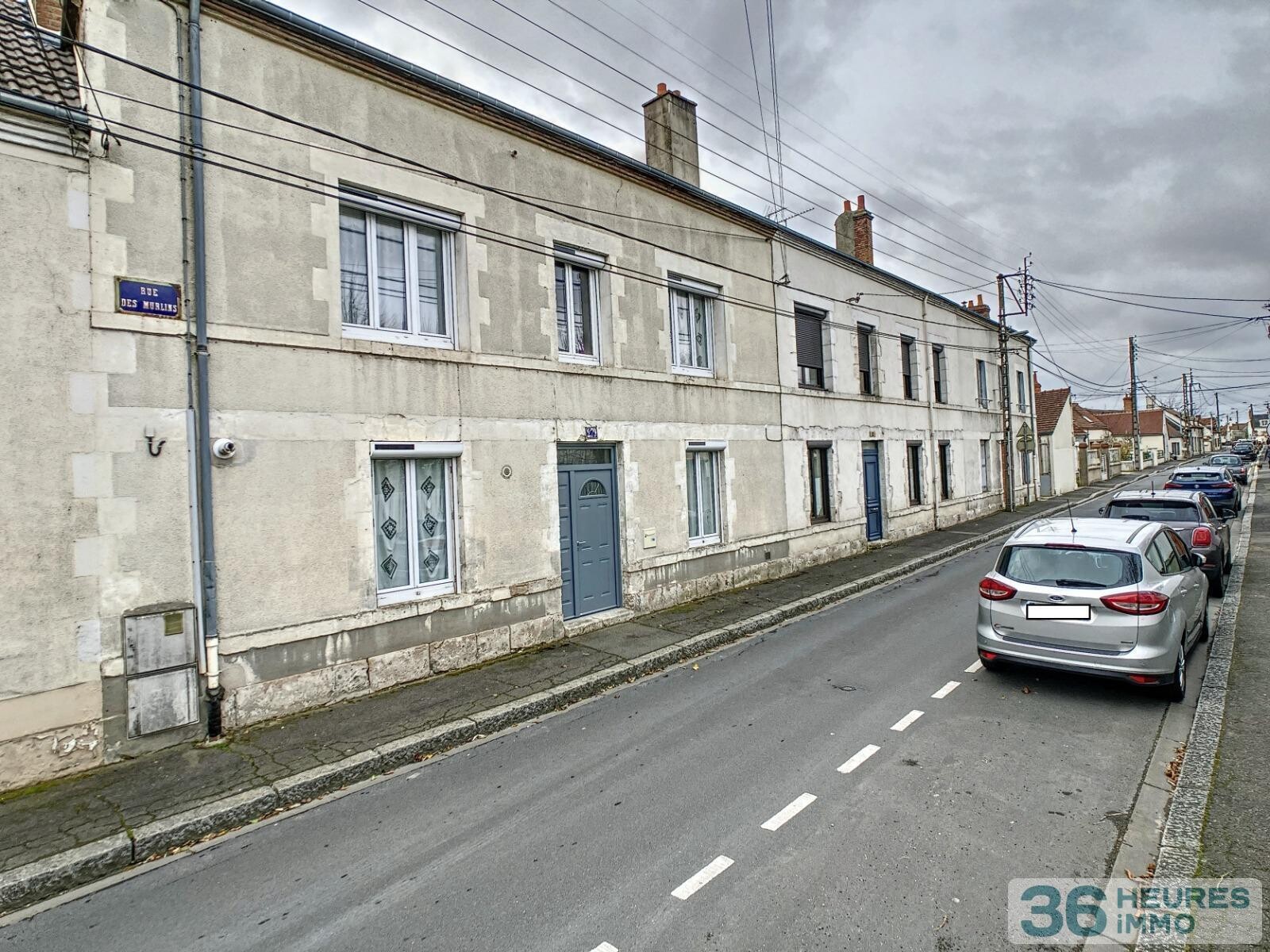 Charmante maison de ville avec grand jardin arboré à orléans