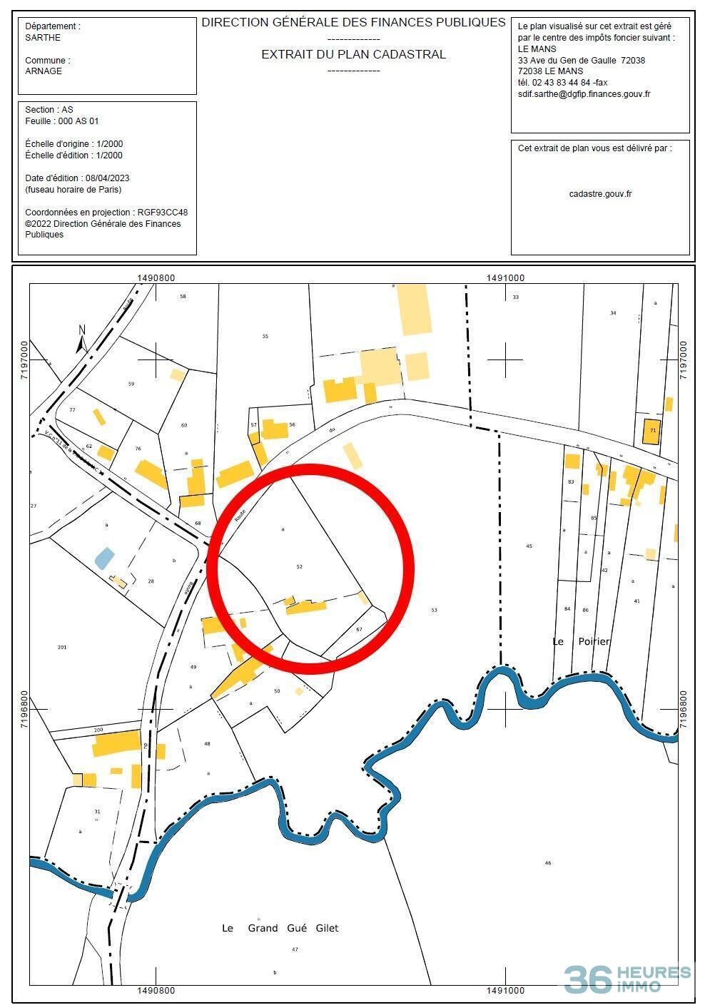 Arnage vend fermette