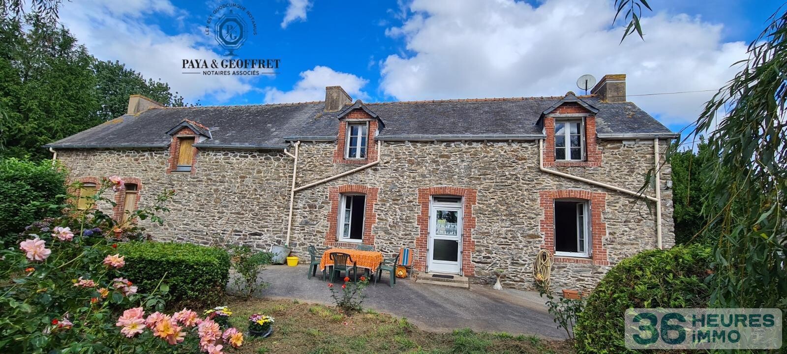 Maison à rénover avec 9673m² de jardin à brehan