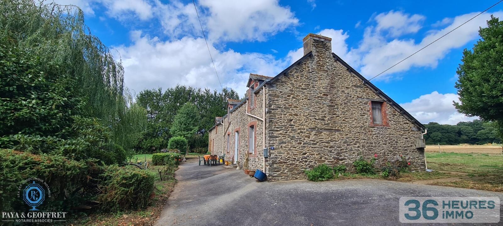 Maison à rénover avec 9673m² de jardin à brehan