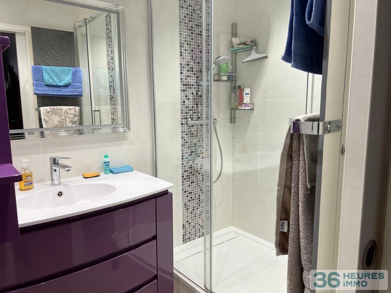 Appartement traversant, terrasse