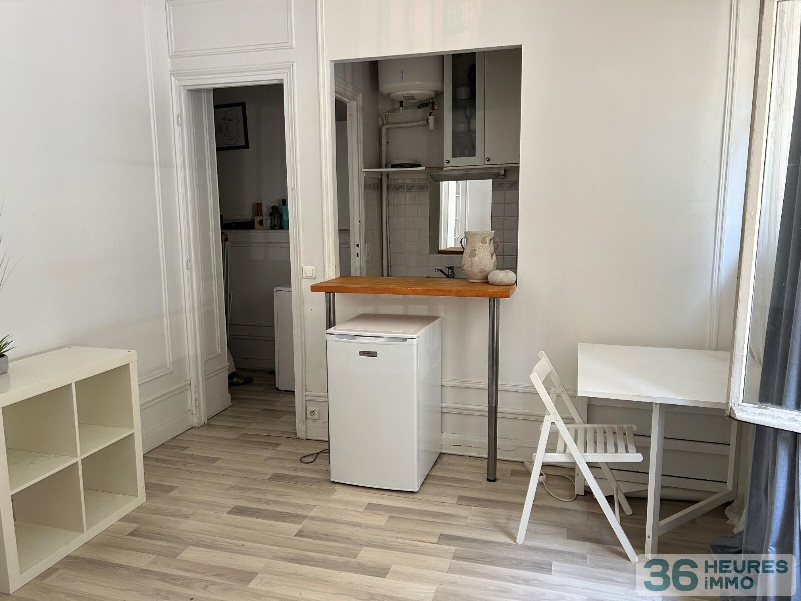 Paris 16ème - passy - studio de 18.60 m² en rez de chaussée -possibilité professions libérales - a rénover