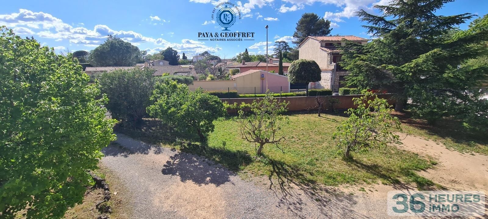 Ville 190m² avec 1152m² de jardin à gareoult