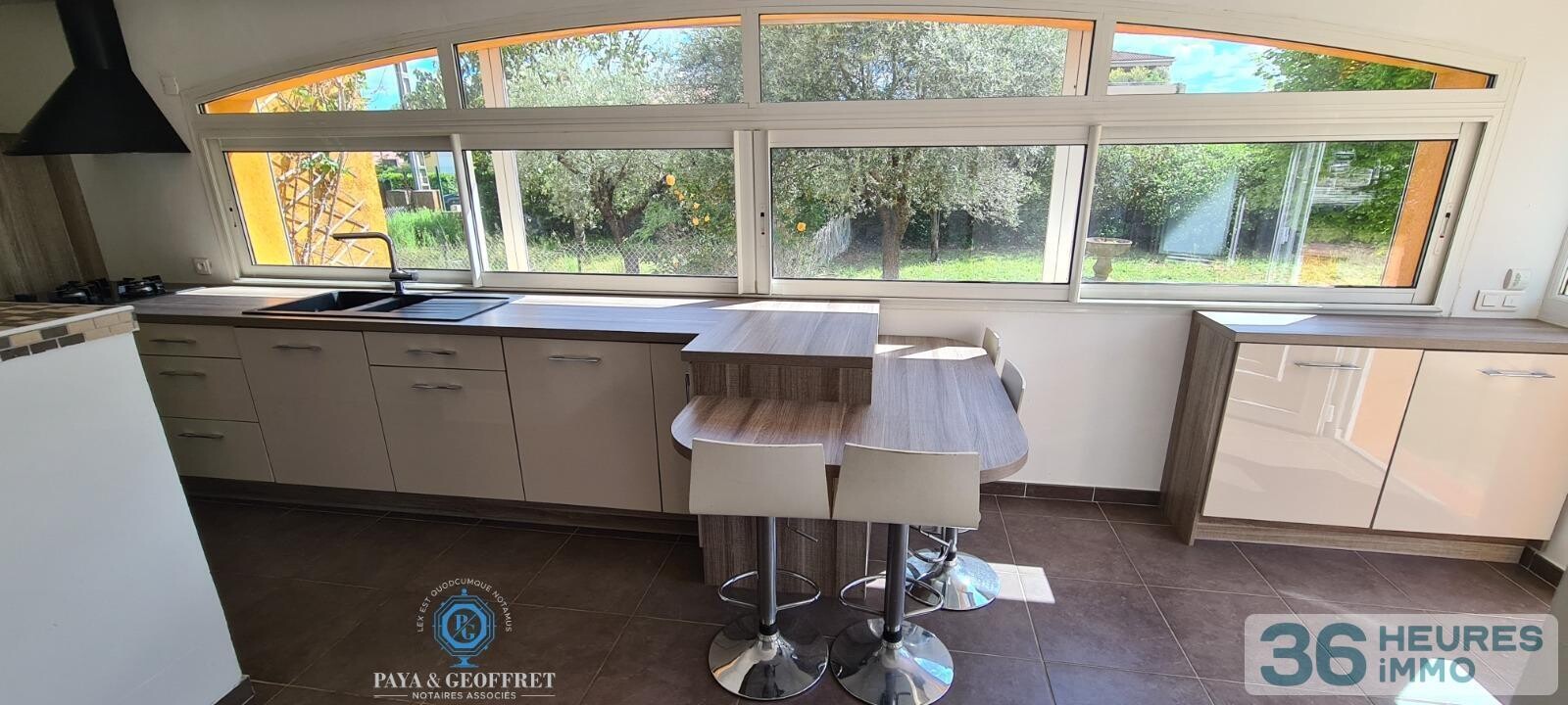 Ville 190m² avec 1152m² de jardin à gareoult