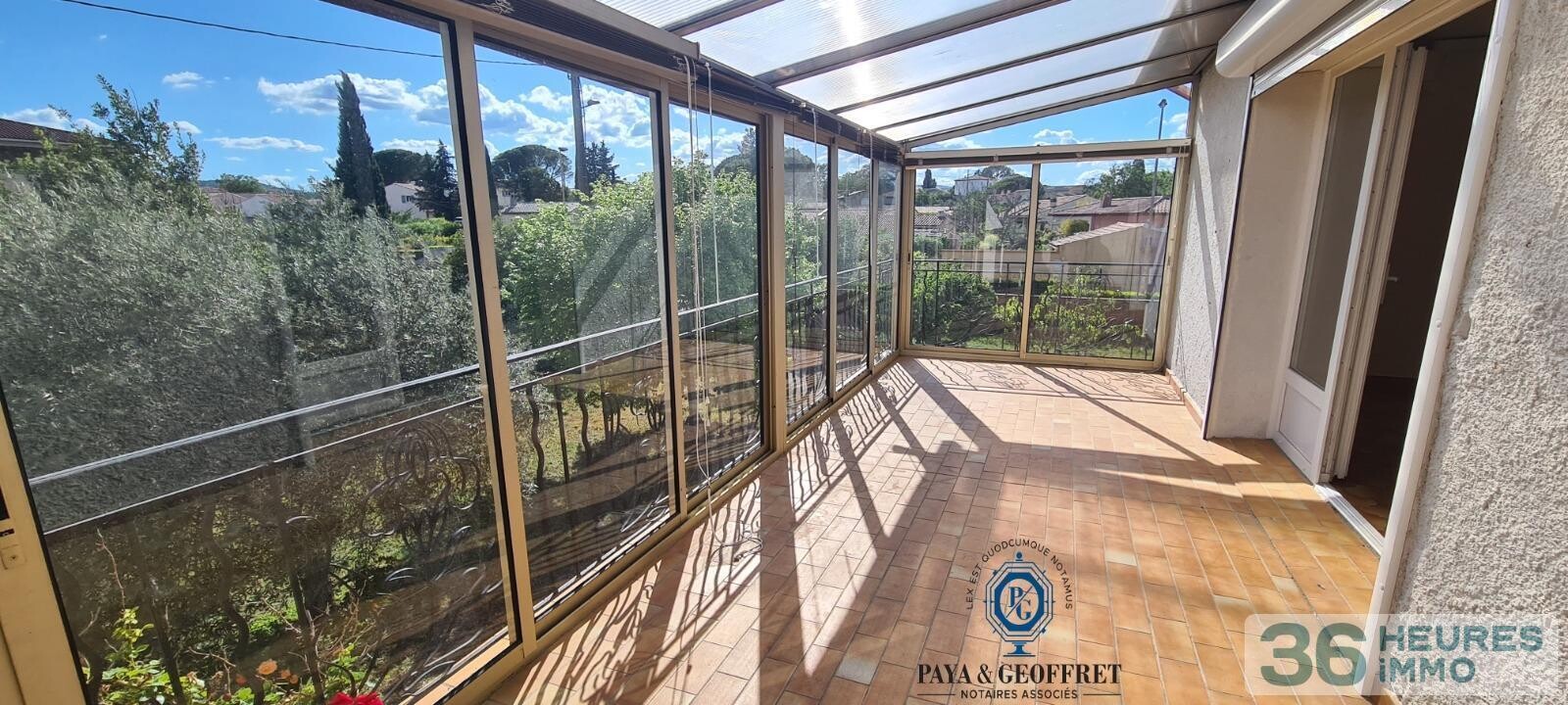 Ville 190m² avec 1152m² de jardin à gareoult