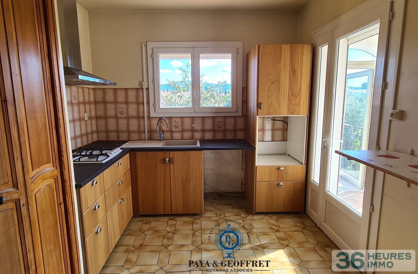 Ville 190m² avec 1152m² de jardin à gareoult