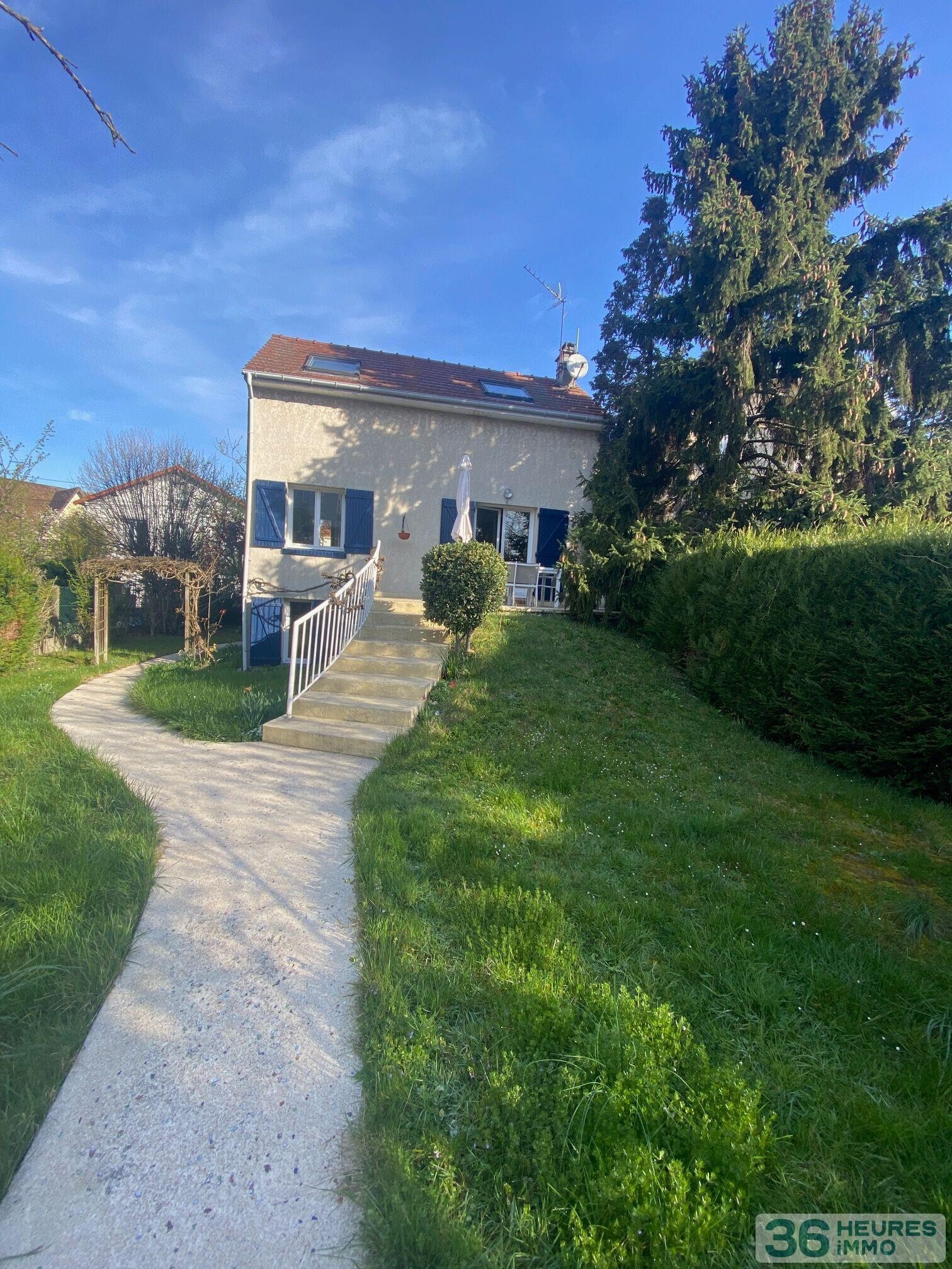 Maison 6p sur 588 m2 , jardin, garage