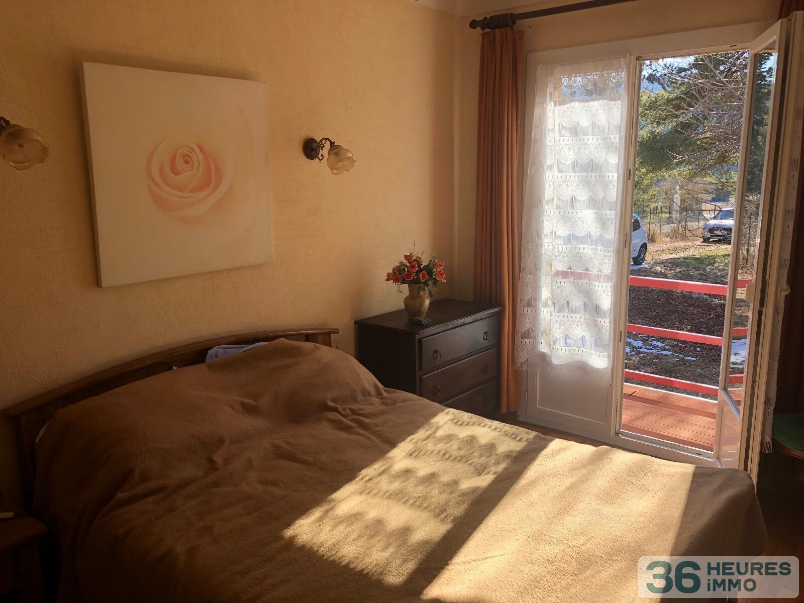 Sur 1500 m2 maison de 4 pièces 