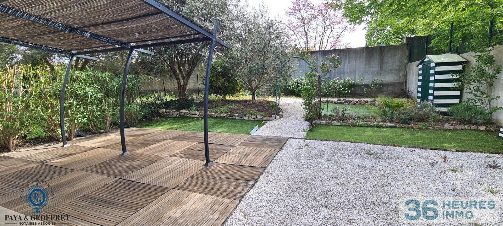 Appartement t4 avec jardin de 200m² à brignoles