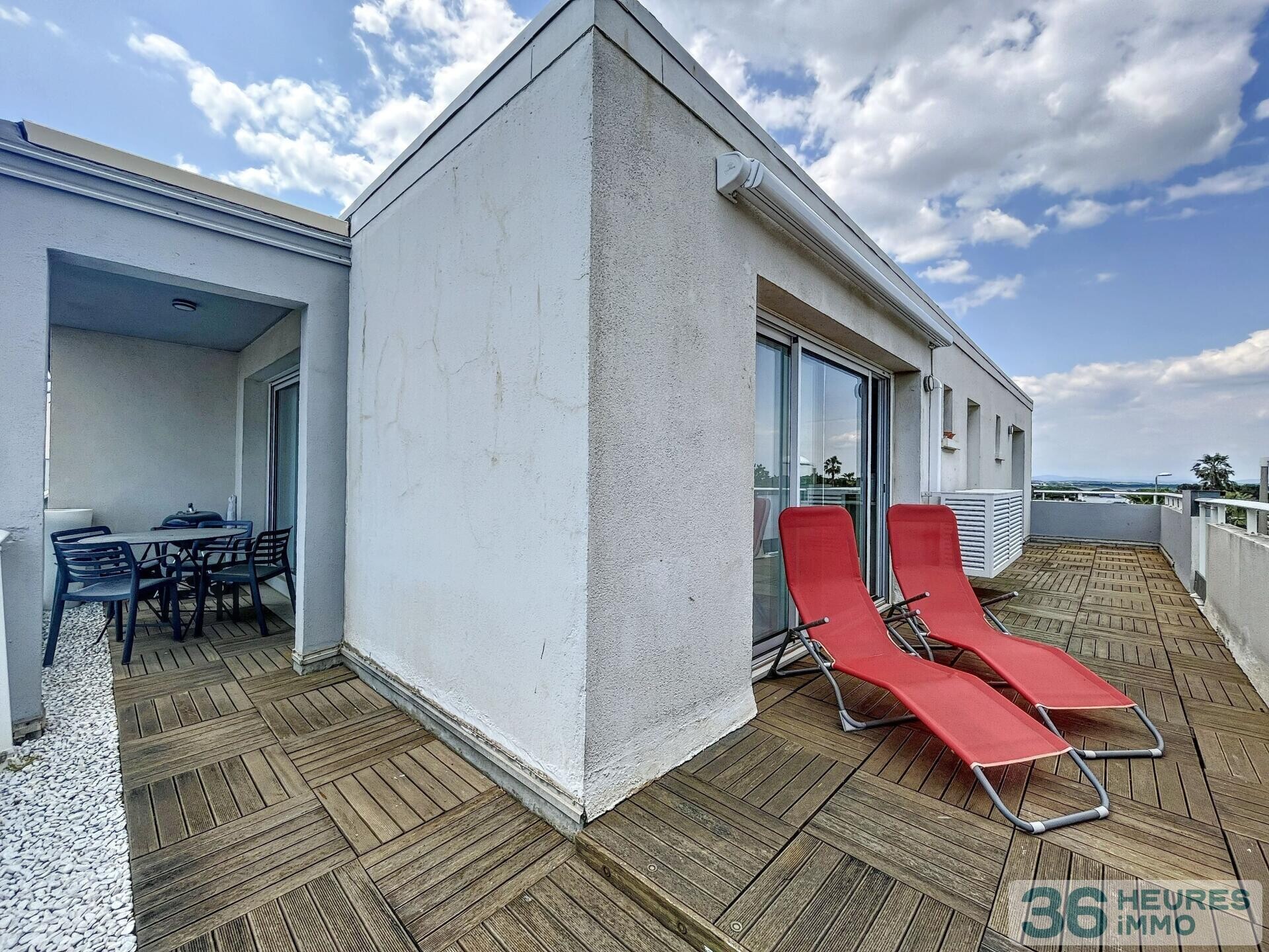 Bel f3 deuxieme et dernier etage vue mer terrasse garage