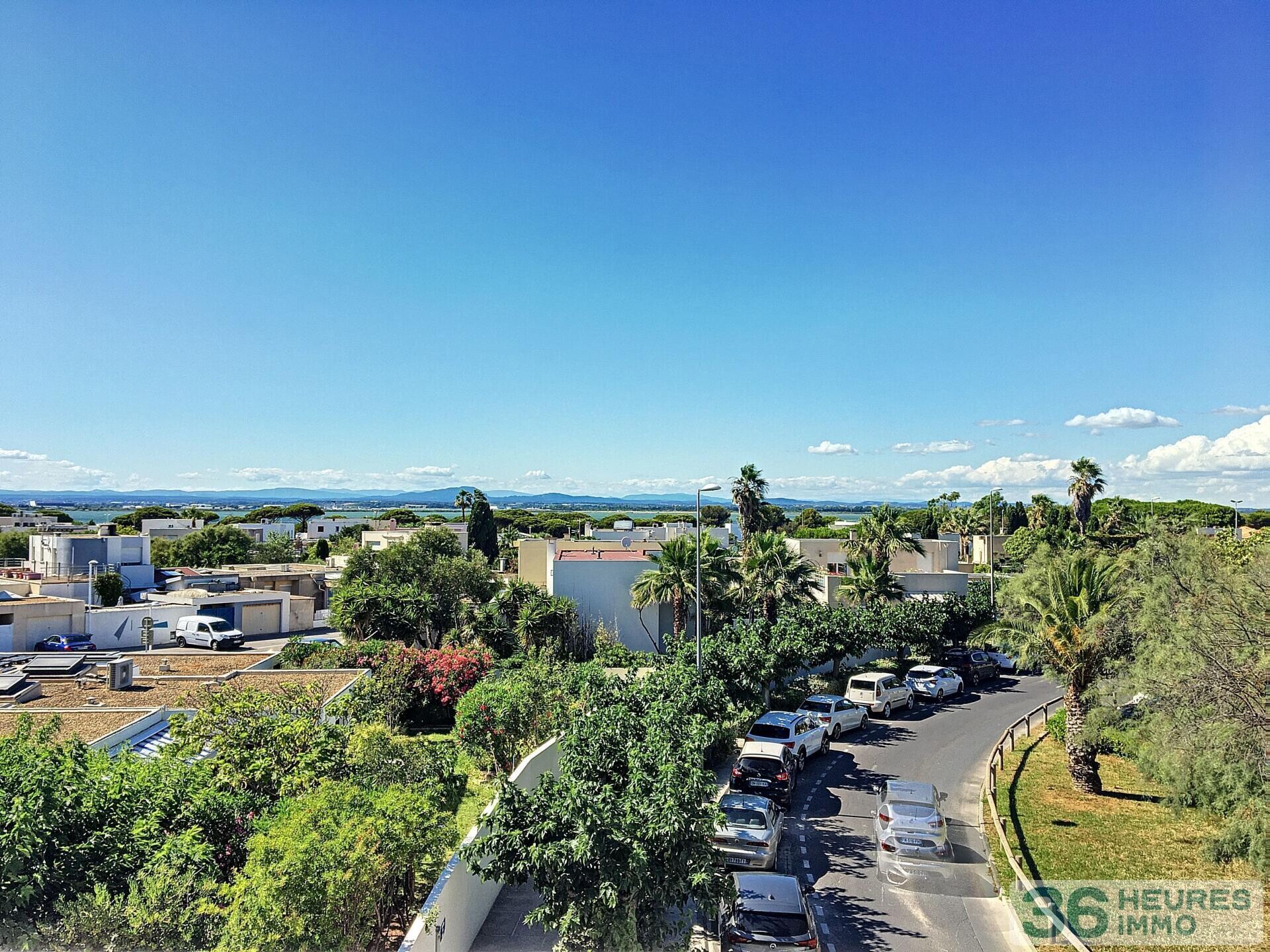 Bel f3 deuxieme et dernier etage vue mer terrasse garage