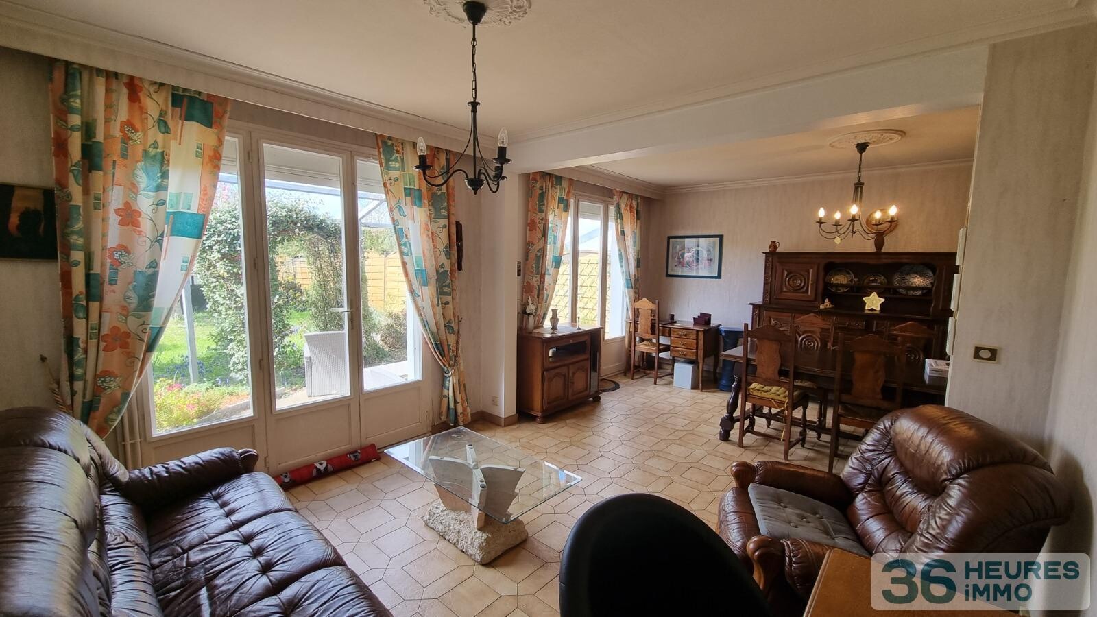 Maison avec chambre de plain pied. 