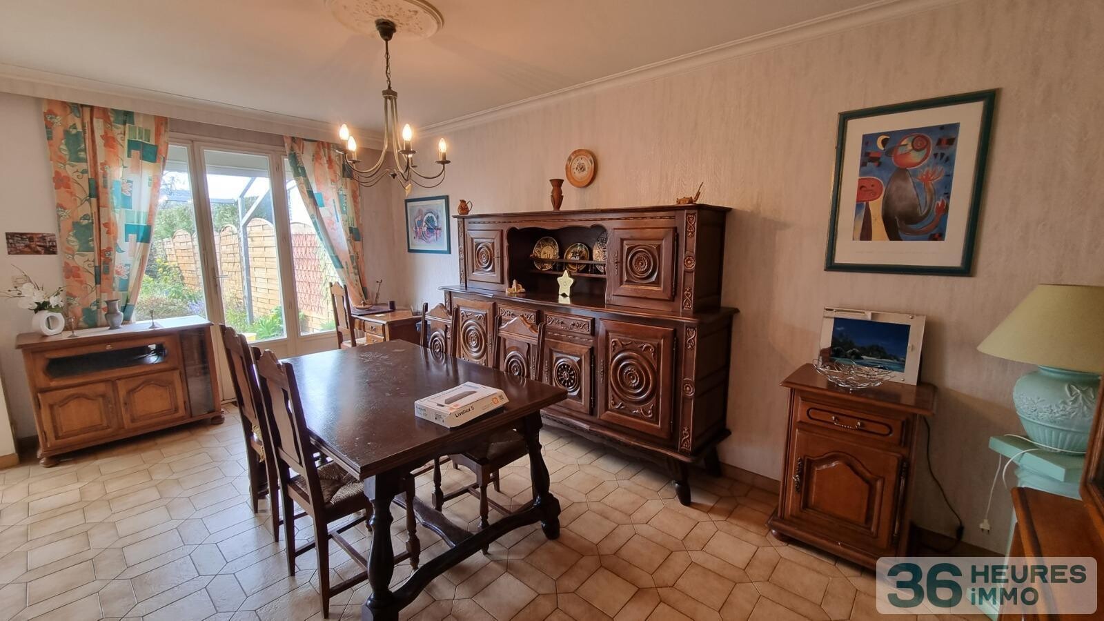 Maison avec chambre de plain pied. 