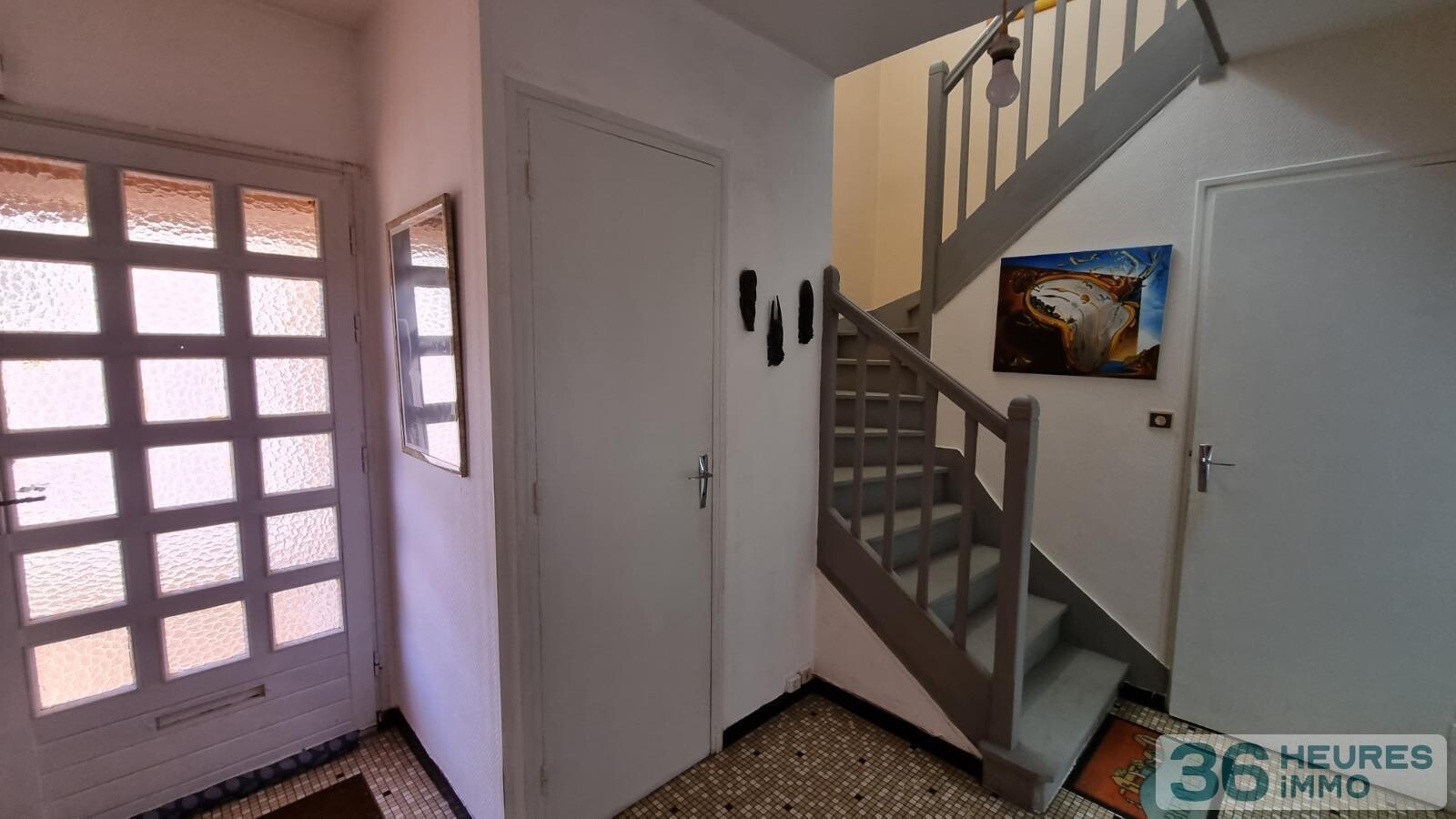 Maison avec chambre de plain pied. 