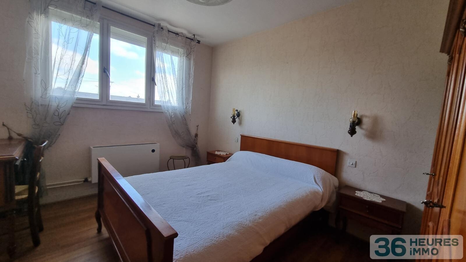 Maison avec chambre de plain pied. 