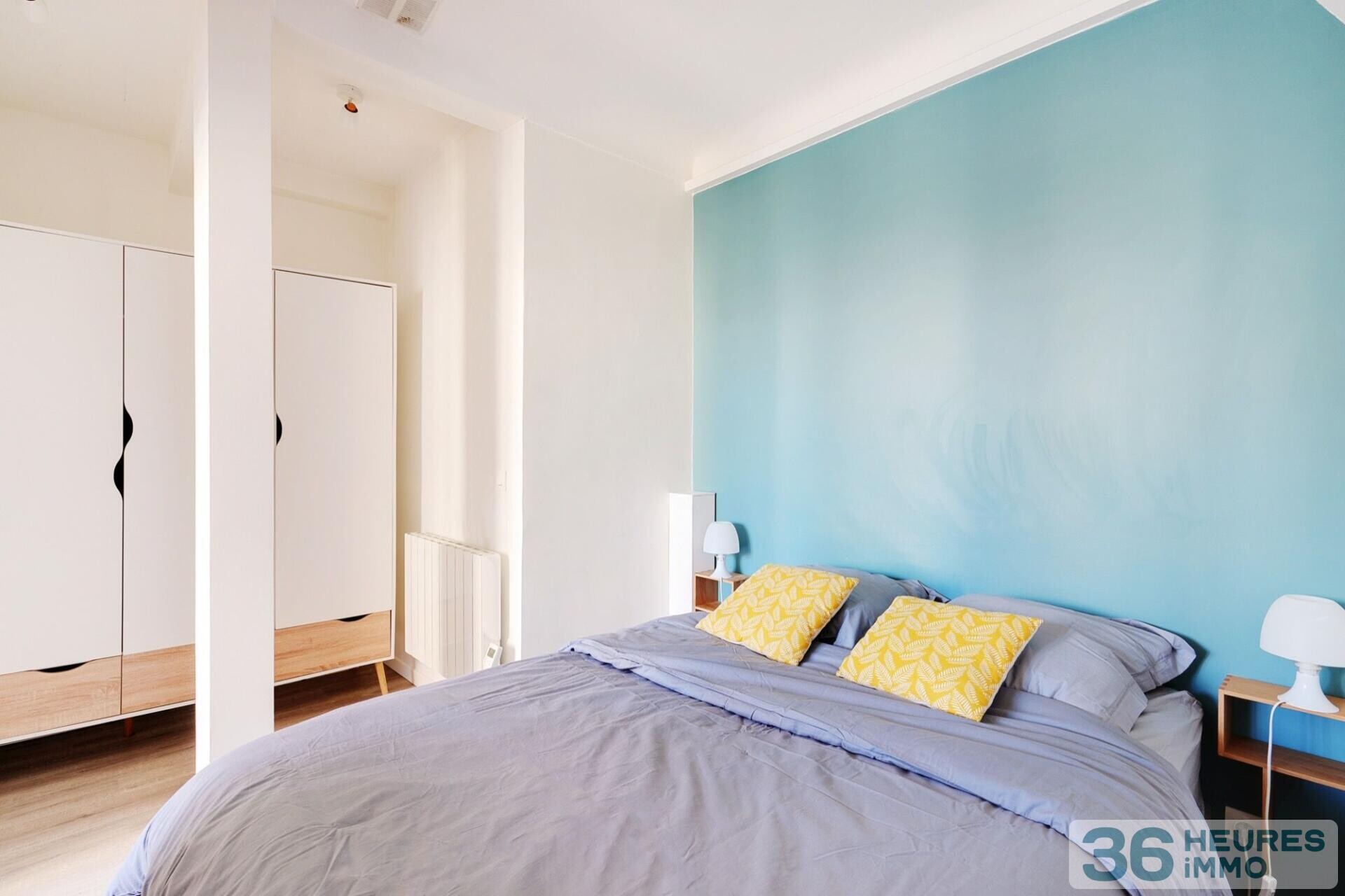 2 piÈces 32 m² deux pieces dernier etage ascenseur balcon - bourse paris 2 eme - rue saint marc