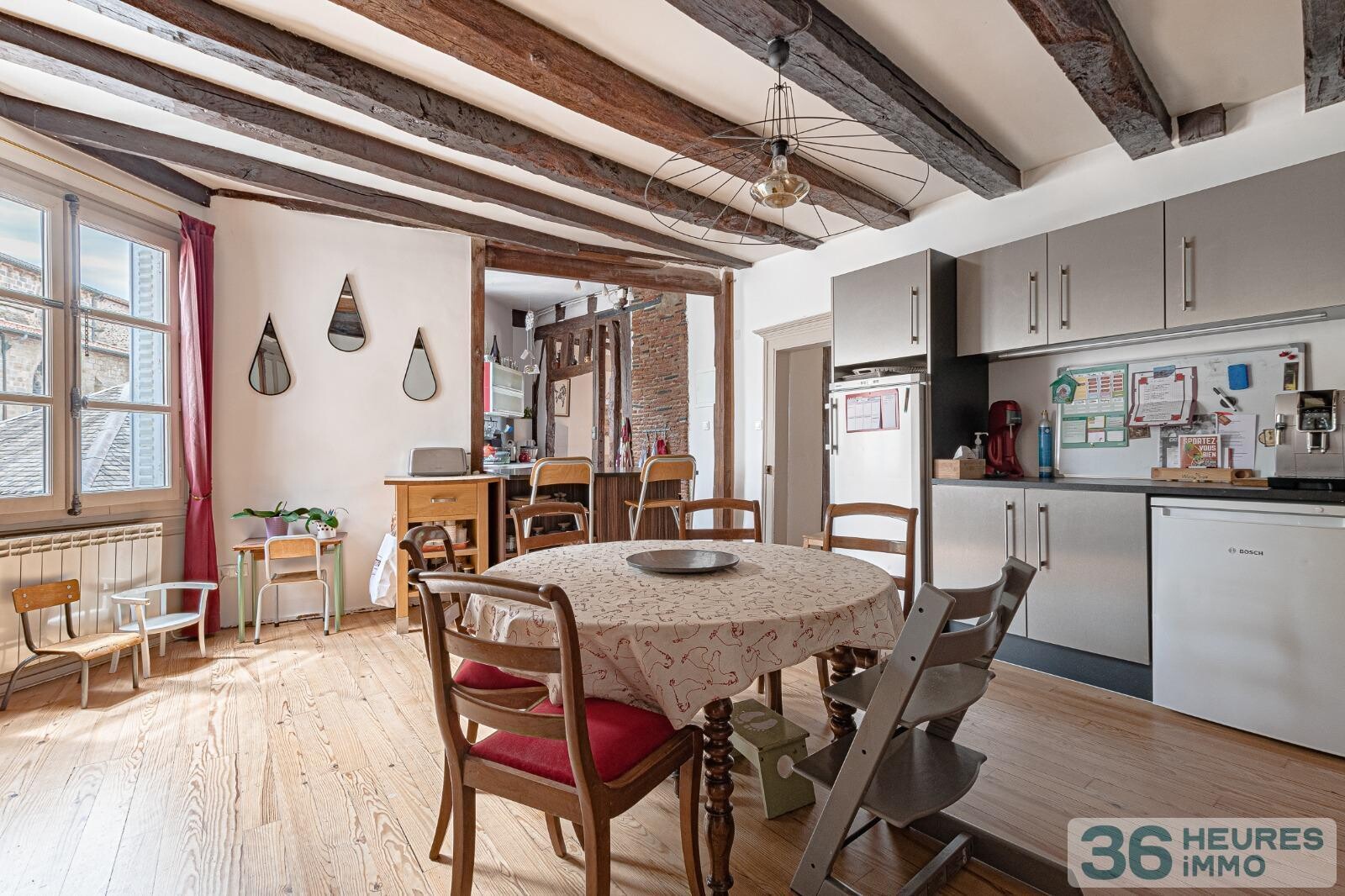 Bel appartement ancien au coeur de ville